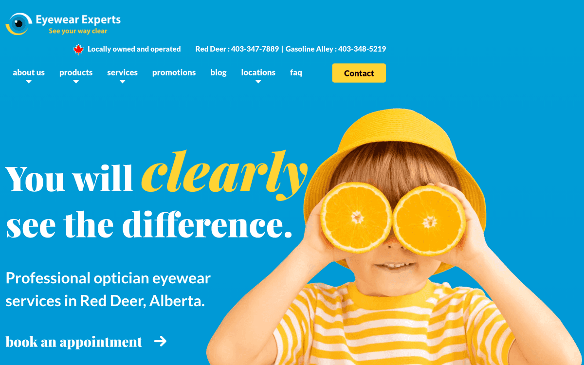 Eyewear Experts screenshot