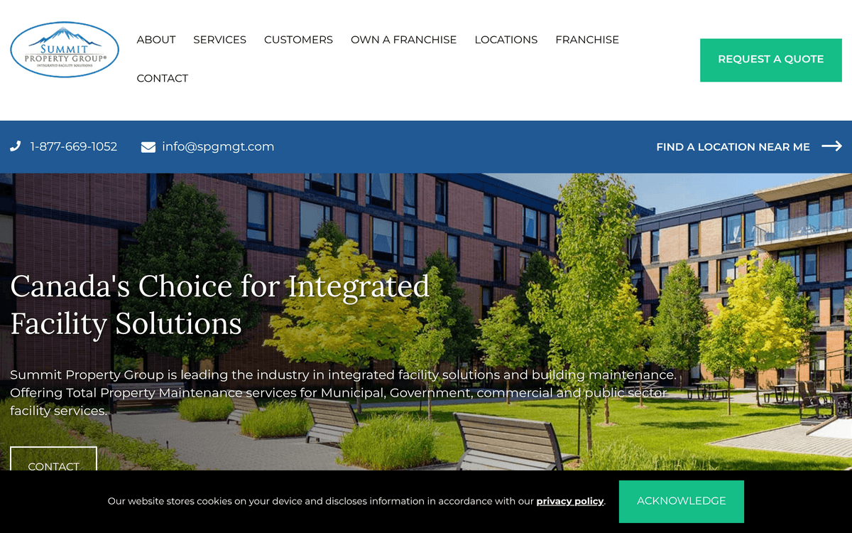 Summit Property Group screenshot
