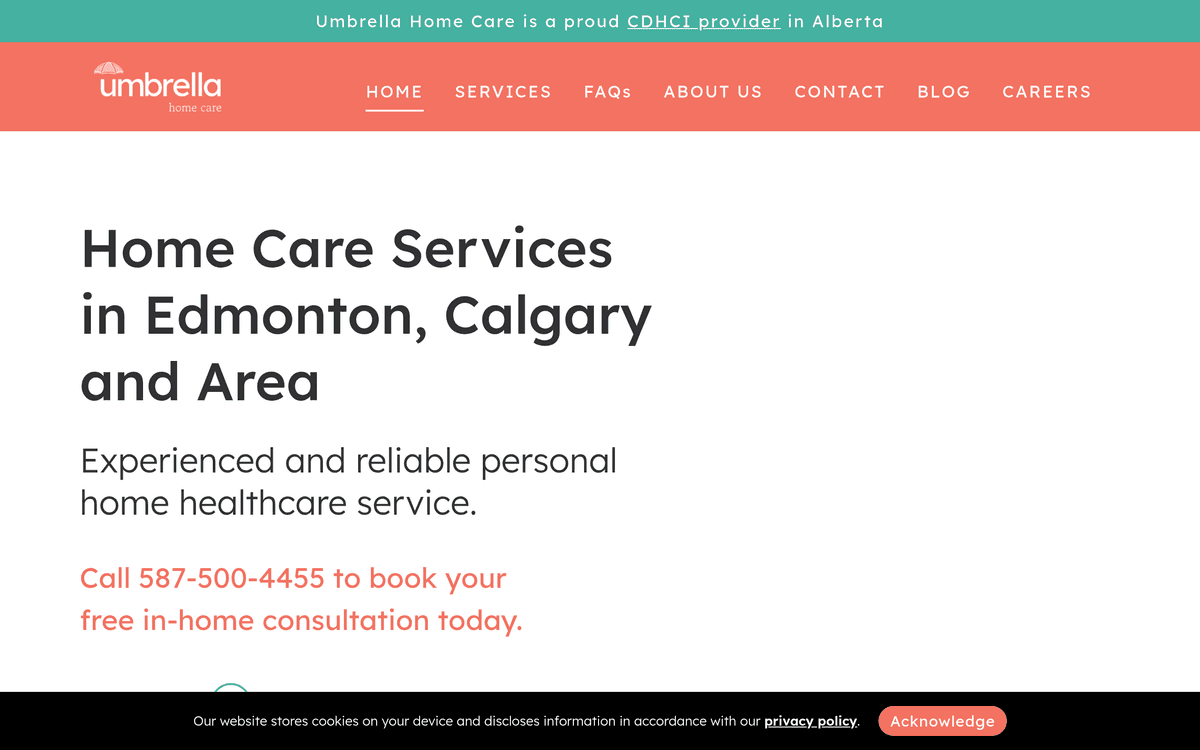 Umbrella Home Care screenshot